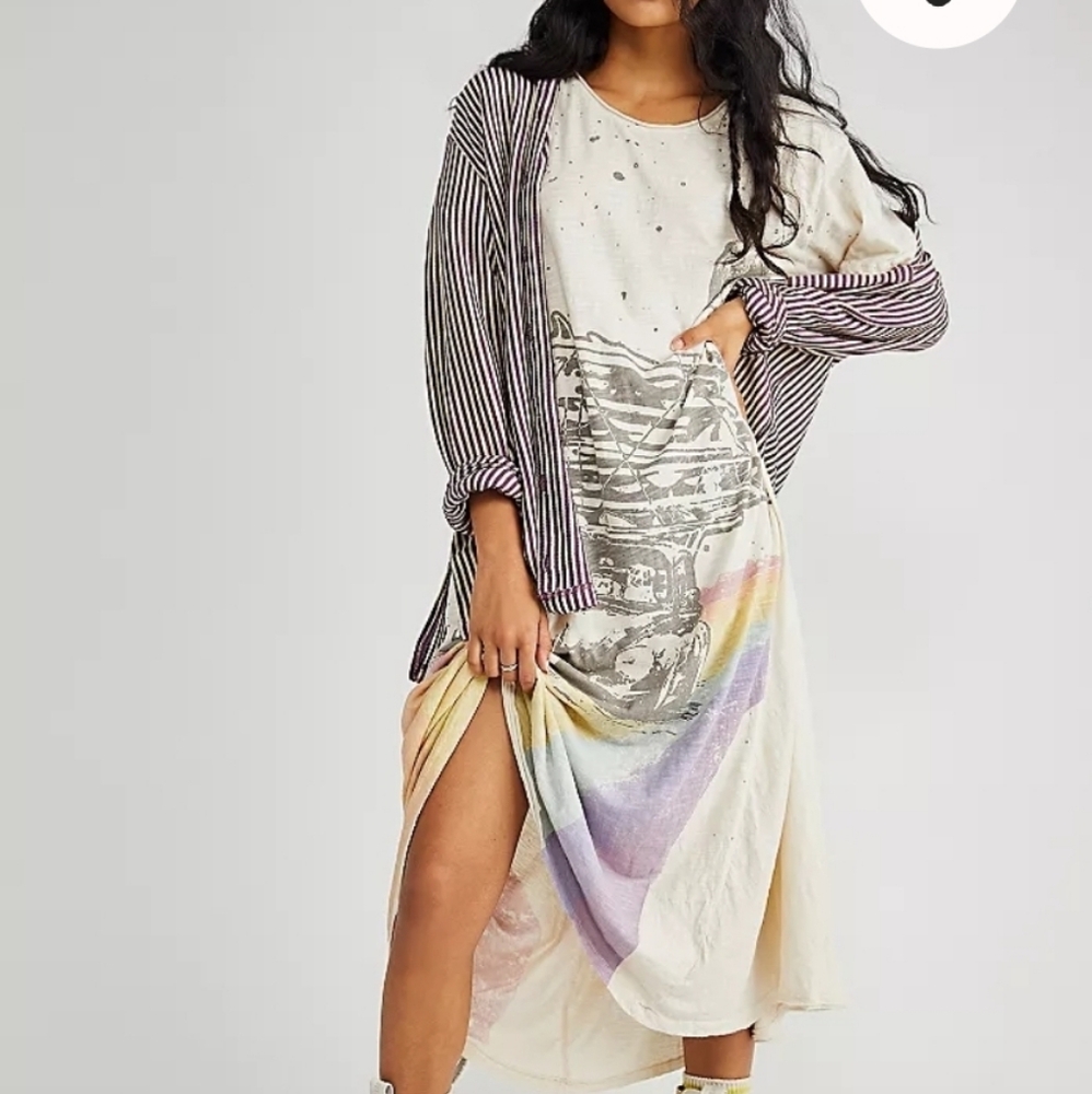 Magnolia Pearl HAPPY THOUGHTS Tshirt Dress
